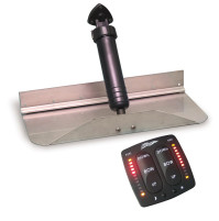 Classic Series Hydraulic Trim Tab Kit with Rocker Switch - 12V - 6BT-50002-75-00 - 2412EIC - 5000275 - Bennett Marine